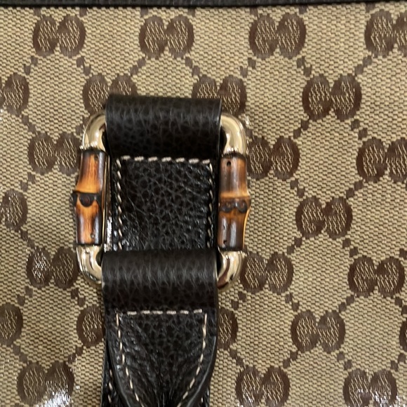 Gucci Large Crystal Shopper Tote Handbag. Style: 339547 - Picture 7 of 14